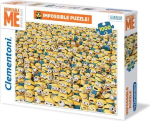 Clementoni Puzzle 1000el Impossible Puzzle! Minionki - 31450 1
