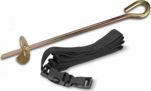 Neo-Sport Komplet kotw 3 szt. do mocowania trampoliny ogrodowej 3