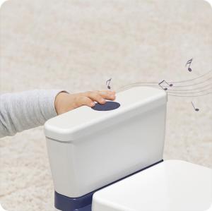 Ricokids Nocnik dla dzieci z melodią RK-290 biało-niebieski 3