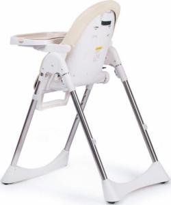Ricokids Krzesełko do karmienia ze stolikiem, leżaczek Lindo kremowo białe 10