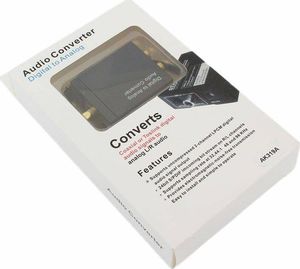 Adapter AV Home Appliances Jack 3.5mm - RCA (Cinch) x2 czarny (AK319A) 6