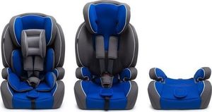 Fotelik samochodowy Multistore Fotelik samochodowy 3w1 9-36kg Szaro niebieski universal 3