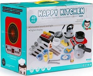 Multistore Mini kuchnia garnki akcesoria do kuchni dla dzieci 2