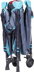 Ecotoys Łóżeczko dla dziecka z podwieszaną podłogą i moskitierą 7