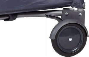 Ecotoys Łóżeczko dla dziecka z podwieszaną podłogą i moskitierą 8