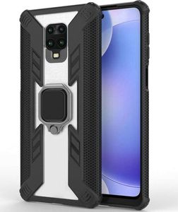 Alogy Pancerne etui Alogy Ring Carbon Holder do Xiaomi Redmi Note 9S/ Pro/ Max 2