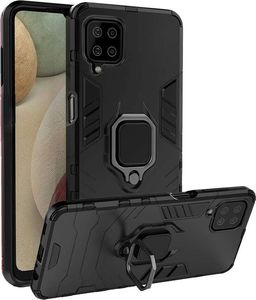 Alogy Etui Stand Ring Armor Samsung Galaxy A12/ A12 5G czarne 2