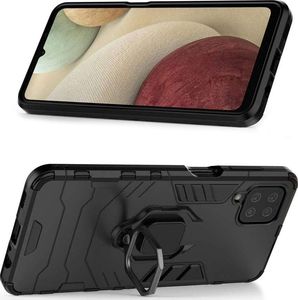 Alogy Etui Stand Ring Armor Samsung Galaxy A12/ A12 5G czarne 4