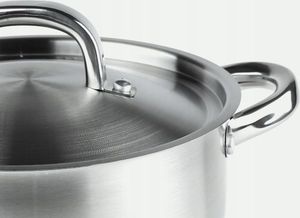 KOKO Garnek Stal Nierdzewna KOKO z pokrywą 24 cm/ 6,3L 4