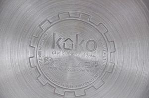 KOKO Garnek Stal Nierdzewna KOKO z pokrywą 24 cm/ 6,3L 5