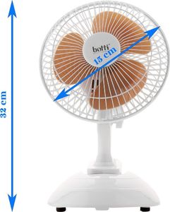Wentylator Botti Monsun beżowy 3
