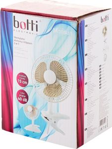 Wentylator Botti Monsun beżowy 4