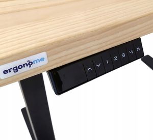 Biurko Ergonome Biurko Regulowane Elektrycznie Orzech 110x50 18mm 4