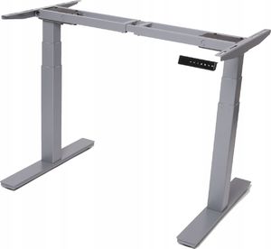 Biurko Ergonome Stelaż elektrycznie regulowany 2-silnikowy szary 1