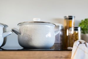 Emalia Pleszew ZESTAW GARNKÓW EMALIA POLSKA PLESZEW PYZA DIAMOND 16/18/20/22CM 4