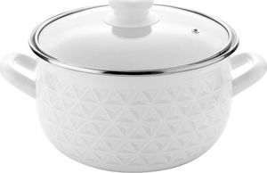 Emalia Pleszew ZESTAW GARNKÓW EMALIA POLSKA PLESZEW PYZA DIAMOND 16/18/20/22CM 5