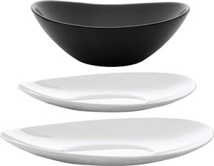 Bormioli Rocco Komplet talerzy ze szkła opalowego Florina Orion 18 elementów 6