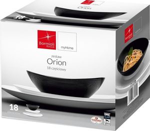 Bormioli Rocco Komplet talerzy ze szkła opalowego Florina Orion 18 elementów 10