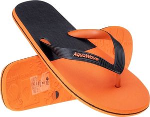 Japonki męskie AquaWave Roboor pomarańczowo-czarne r. 44 1