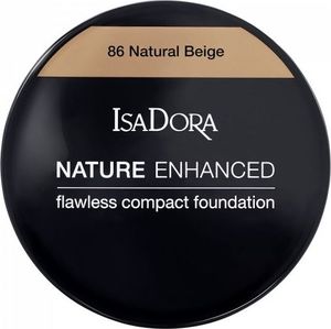IsaDora IsaDora Nature Enhanced Flawless Compact Foundation 10g, Kolor : 86 1