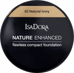 IsaDora IsaDora Nature Enhanced Flawless Compact Foundation 10g, Kolor : 82 1