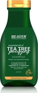 Beaver Beaver Tea Tree Purifying Shampoo, pojemność : 350ml 1