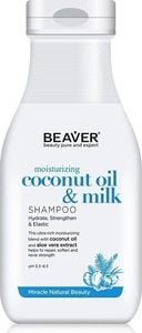 Beaver BEAVER Coconut Oil Milk Shampoo, pojemność : 350ml 1