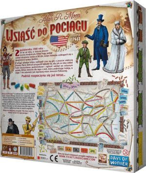 Rebel Gra planszowa Wsiąść do Pociągu - USA 2