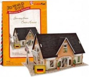 Dante Puzzle 3D Domki świata Niemcy Beer house - 306-23126 1