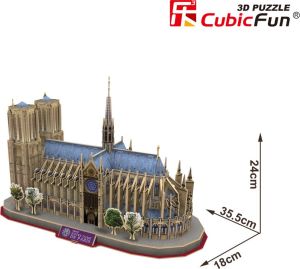 Dante Puzzle 3D Katedra Notre Damede - (306-21054) 1