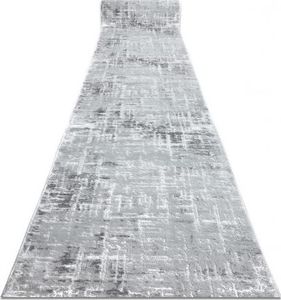 Dywany Łuszczów Chodnik Strukturalny MEFE 8722 dwa poziomy runa szary / biały 60 cm, 60x110 cm 1