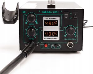 Techrebal Stacja lutownicza Yihua 706+ + Grot+ 3