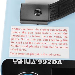 Techrebal Zestaw stacja lutownicza Yihua 992DA+ + Platforma PCB 5