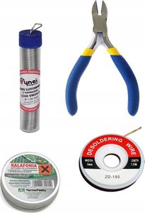 Techrebal Zestaw stacja lutownicza Yihua 706 Nożyczki KIT 11 6