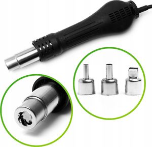 Techrebal Zestaw stacja lutownicza Yihua 878D Groty KIT10 2
