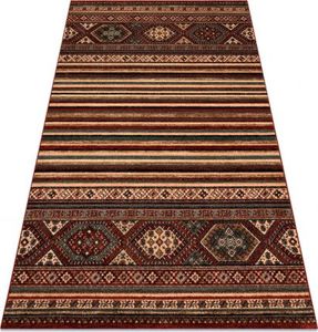 Dywany Łuszczów Dywan wełniany KASHQAI 4356 300 etniczny bordo, 80x160 cm 1