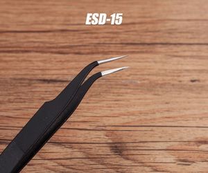 Techrebal Zestaw 6 precyzyjnych pęset ESD 12