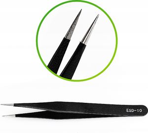 Techrebal Zestaw 6 precyzyjnych pęset ESD 15