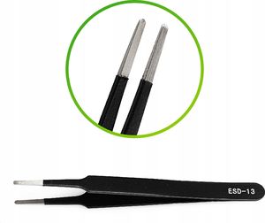 Techrebal Zestaw 6 precyzyjnych pęset ESD 6