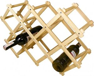 Practic Stojak na wino drewniany składany PRACTIC 1