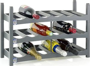 Rotho Stojak na wino regał półka butelki 2 moduły ROTHO 4