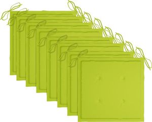 vidaXL Krzesła ogrodowe, poduszki, 8 szt., lite drewno akacjowe, szare 5