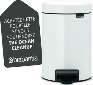 Kosz na śmieci Brabantia na pedał biały (112126) 4