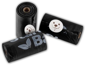 StarchBag Kompostowalne BIOworki* na odchody 1 rolka x 15 szt., kol. zielony 2