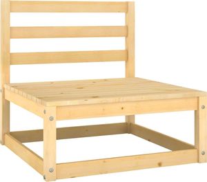 vidaXL 3-cz. zestaw wypoczynkowy do ogrodu, lite drewno sosnowe 6