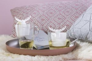 Kulig Zaparzacz do herbaty kawy Renifer biały 3