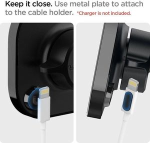 Spigen Uchwyt magnetyczny do samochodu Magnetic MagSafe Vent ITS12 17