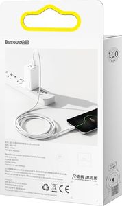 Kabel USB Baseus USB-A - microUSB 1 m Biały (BSU2824WHT) 5