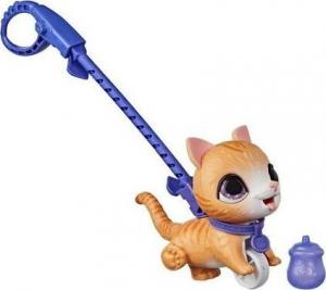 Figurka Hasbro Fur Real Poopalots Małe zwierzaki na smyczy - Tabby 1