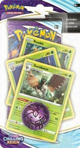 Pokemon Karty Chilling Reign Premium Checklane Blister Decidueye 1